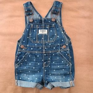 Shorts Overalls with Stars